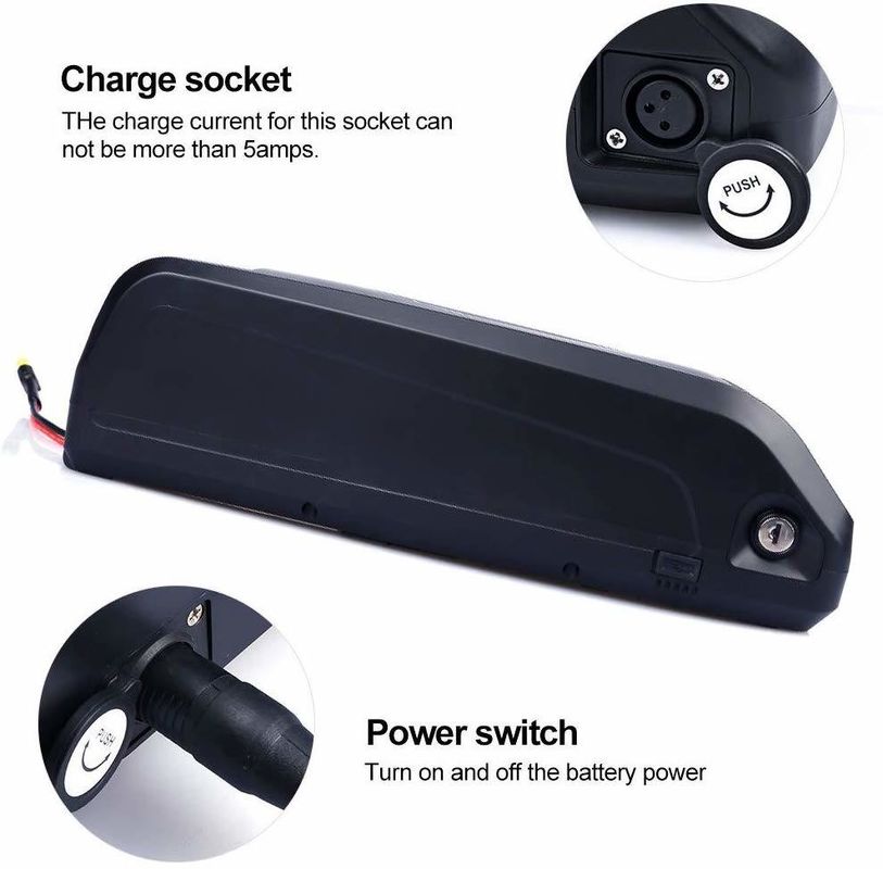36V 12ah Ebike Battery 10s6p Lithium-Ion Battery Pack For Electric Bicycle Ebike Replacement Battery