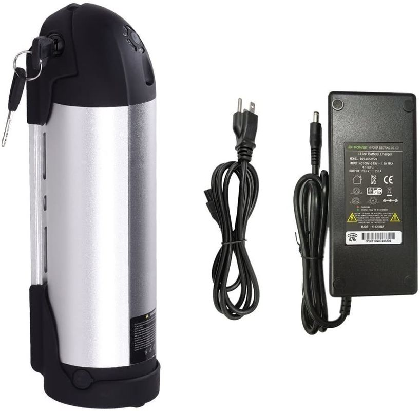 36V 48V Ebike Water Bottle Battery With 18650 Lithium Ion Cell 13.2ah 17.5ah 21ah