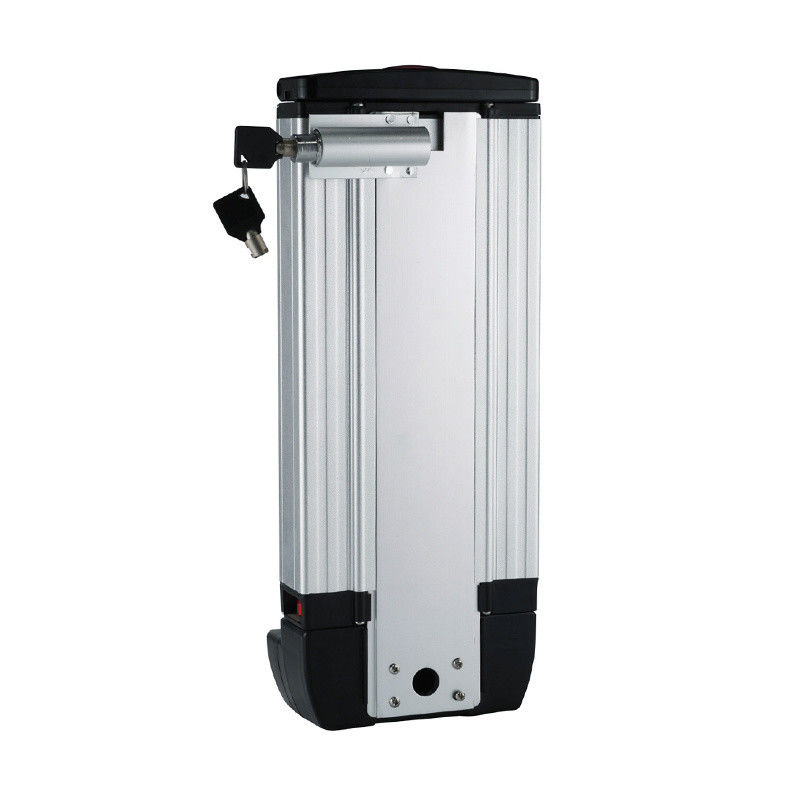                  Long Cycle 48V 250W 500W Silver Rear Rack Rechargeable Ebike Battery Fiets Accufahrrad Akku Akku Fur Elektrofahrrader OEM/ODM Battery Pack Lithium Battery             