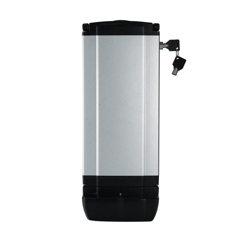                  Long Cycle 48V 250W 500W Silver Rear Rack Rechargeable Ebike Battery Fiets Accufahrrad Akku Akku Fur Elektrofahrrader OEM/ODM Battery Pack Lithium Battery             