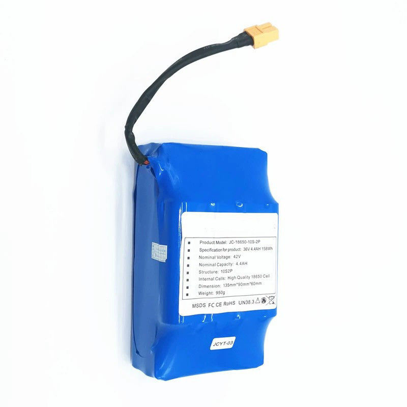 Long Cycle Life 18650 Lithium Battery 36V 4.4Ah for Medical Equipment Battery