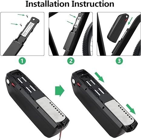 Replacement 36V 48V Lithium Ion Battery Electric Bike Battery Aldi Prophete Mifa Samsung ZhenLong
