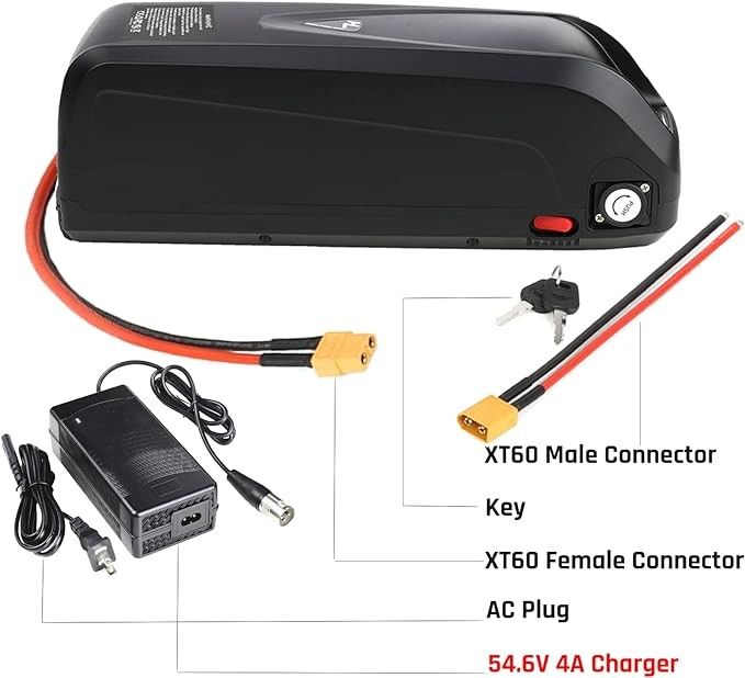 Replacement 36V 48V Lithium Ion Battery Electric Bike Battery Aldi Prophete Mifa Samsung ZhenLong