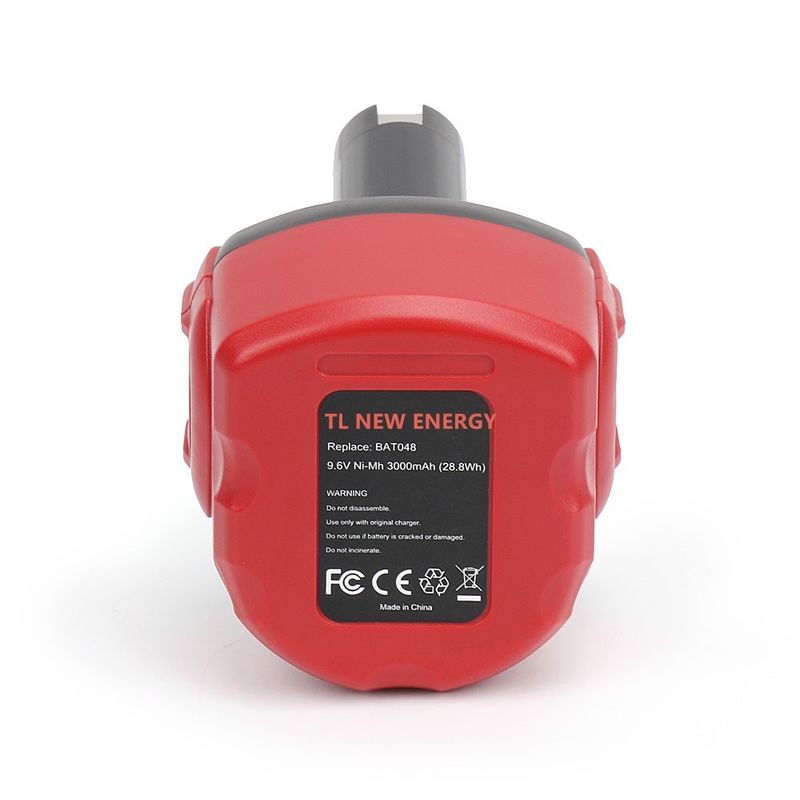 9.6V 2000mAh Bosch Replacement Power Tool Battery For Bosch bat048, Bat100, Bat119, 2607 335 540, 2607 335 674, 2607 335 682