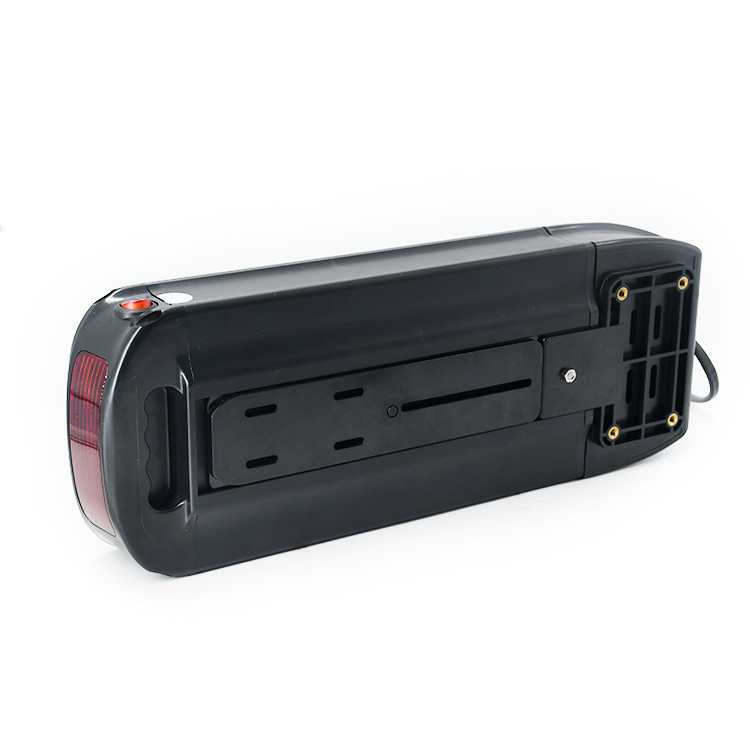 18650 Lithium Ion Ebike Seat Post Battery , Rear Rack Electric Bike ...