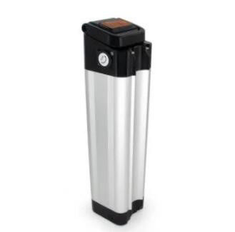 Silver Fish Type Ebike Downtube Battery With 18650 Lithium Ion Cell 13.2ah 17.5ah 21ah