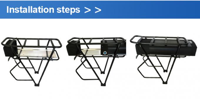 E Bike Battery 52V Rear Rack 36 Volt Lithium Rechargeable 15ah 18ah 20ah Ebike Battery Pack for Electric