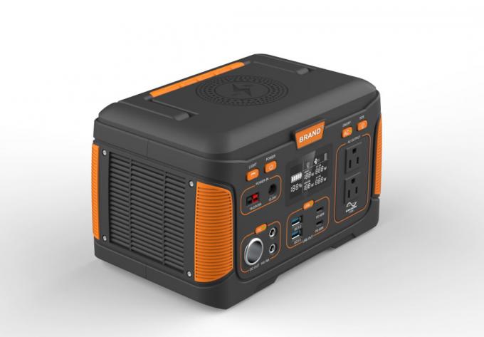 Emergency Energy Supply 300W Outdoor Portable Power Station with AC/DC Invertor Camping Battery Bank 14.8V 220V/240V Mobile Power Supply Mobile Energy Station