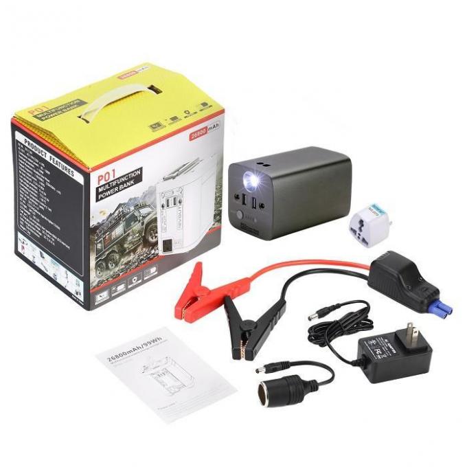 Outdoor Rechargeable Car Emergency Portable Power Station 600W - 3000W Lithium Battery 0