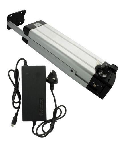 24V 48V Aluminum Case Silver Fish Seat Tube Ebike Rechargeable Battery Replacement Battery E-Bike Battery 6