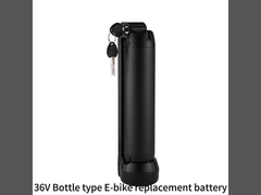 Water Bottle E-Bike Battery 36V 11.6ah Black Kettle Electric Lithium Replacement Battery With 42V 2A