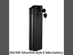 36V Silver Fish Powerful 10s6p 10s5p Lithium Ion Battery With USB Black Silverfish Style E-Bike Batt